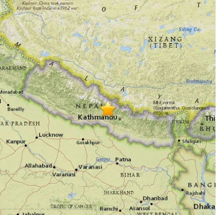 A personal ordeal from Delhi into the 7.9 Magnitude Earthquake that shook Kathmandu.