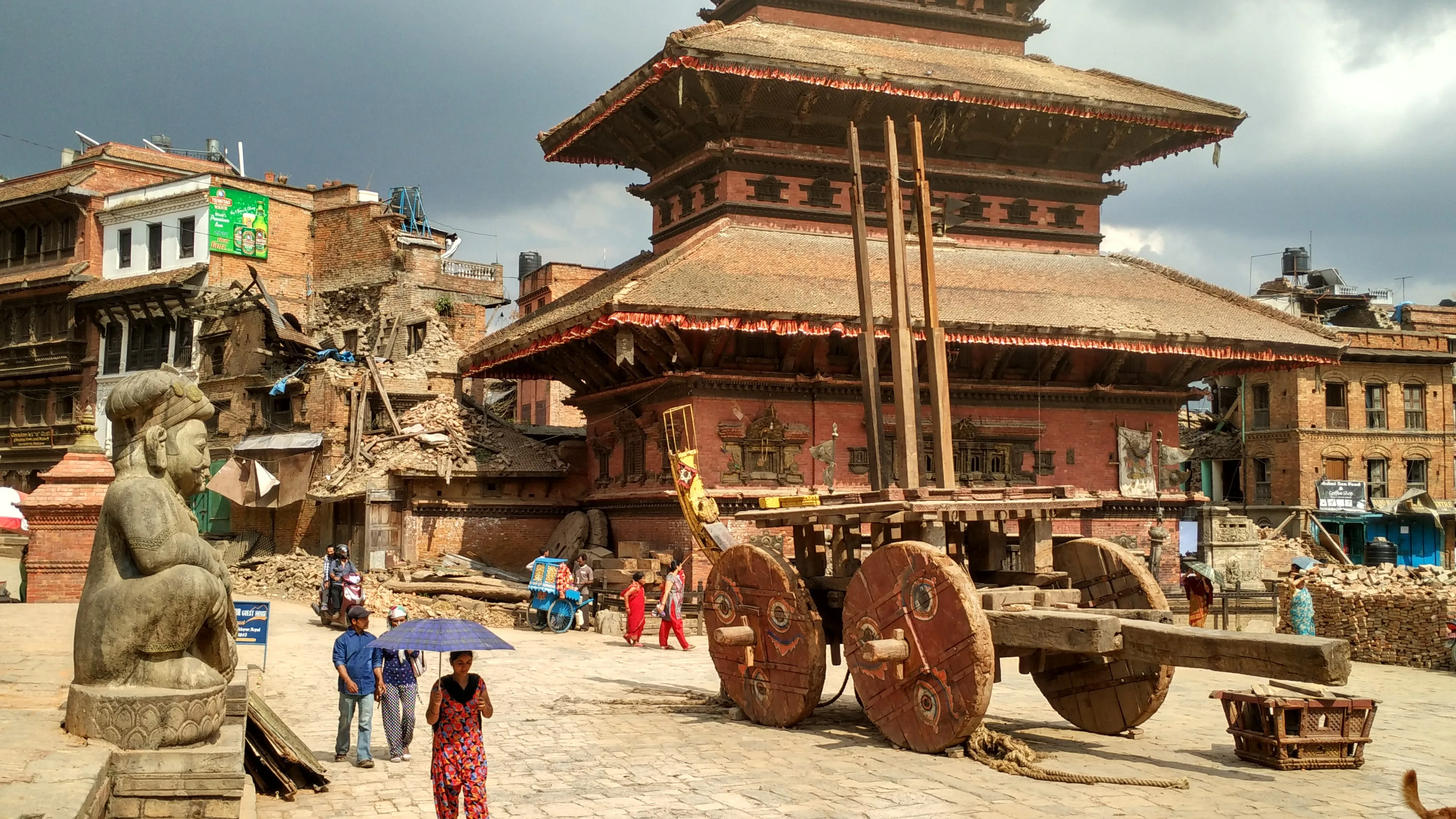 Damaged UNESCO Heritage Sites Reopen in Kathmandu After Earthquake