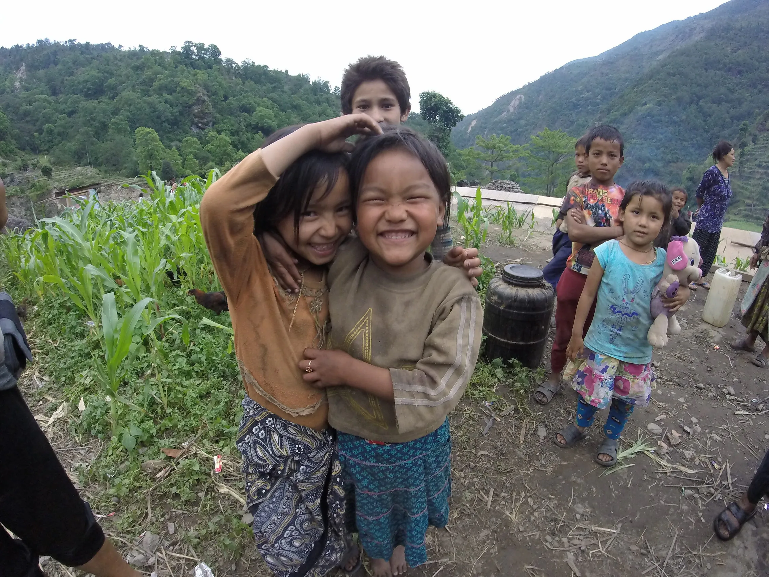 #NepalQuake Story:
6 year old, Susma, in Yangri Village