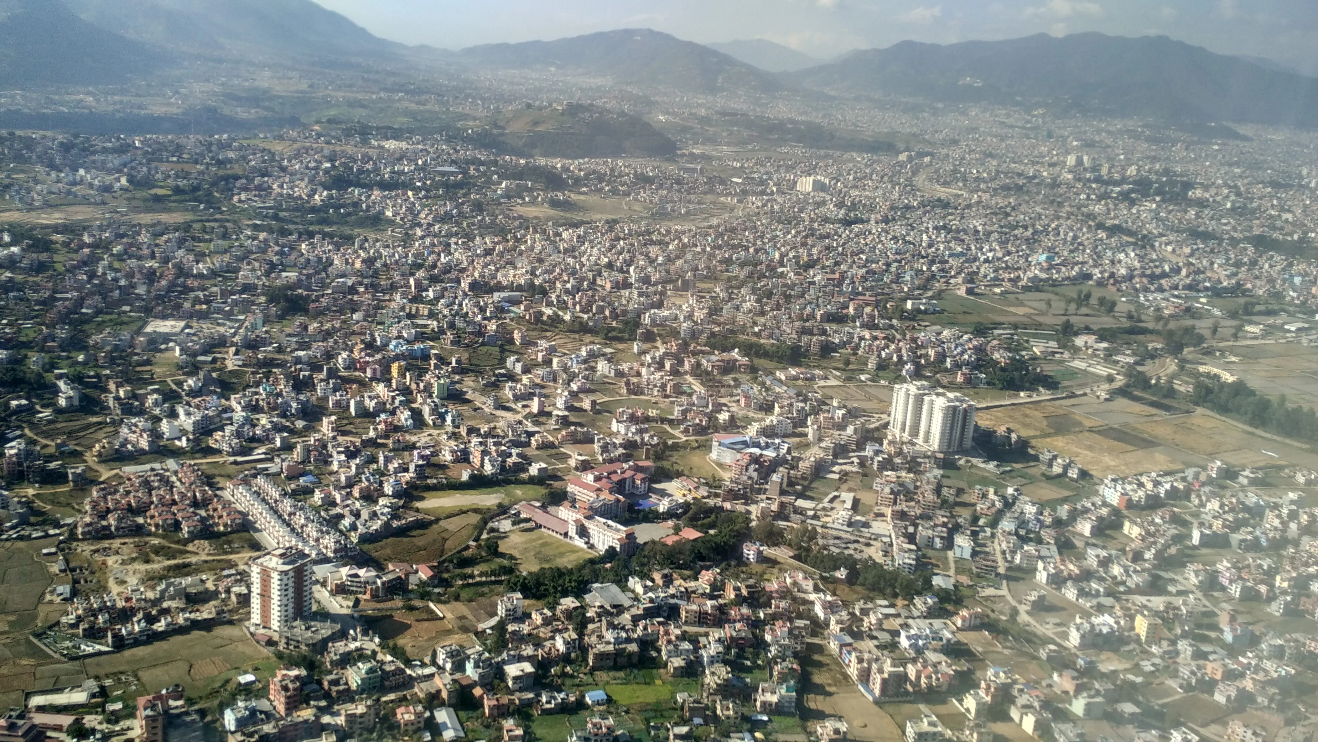The outskirts of Kathmandu. Photo credit: Amrit Sharma