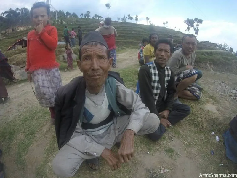 Villager in Sindupalchowk District