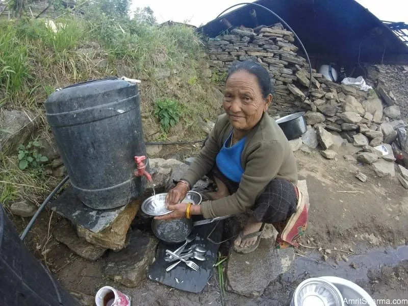 It’s time to do the dishes.