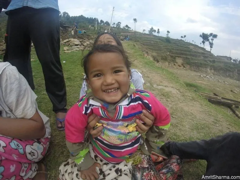 She smiled. She laughed. She even danced. Adorable!