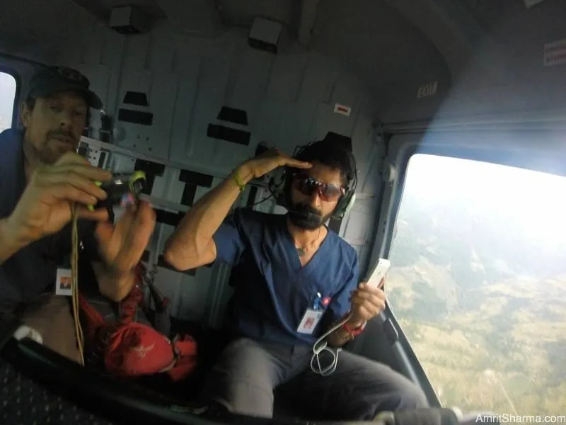 Dr. Fahim Rahim of Pocatello, Idaho organizing the largest private American earthquake relief effort in Nepal