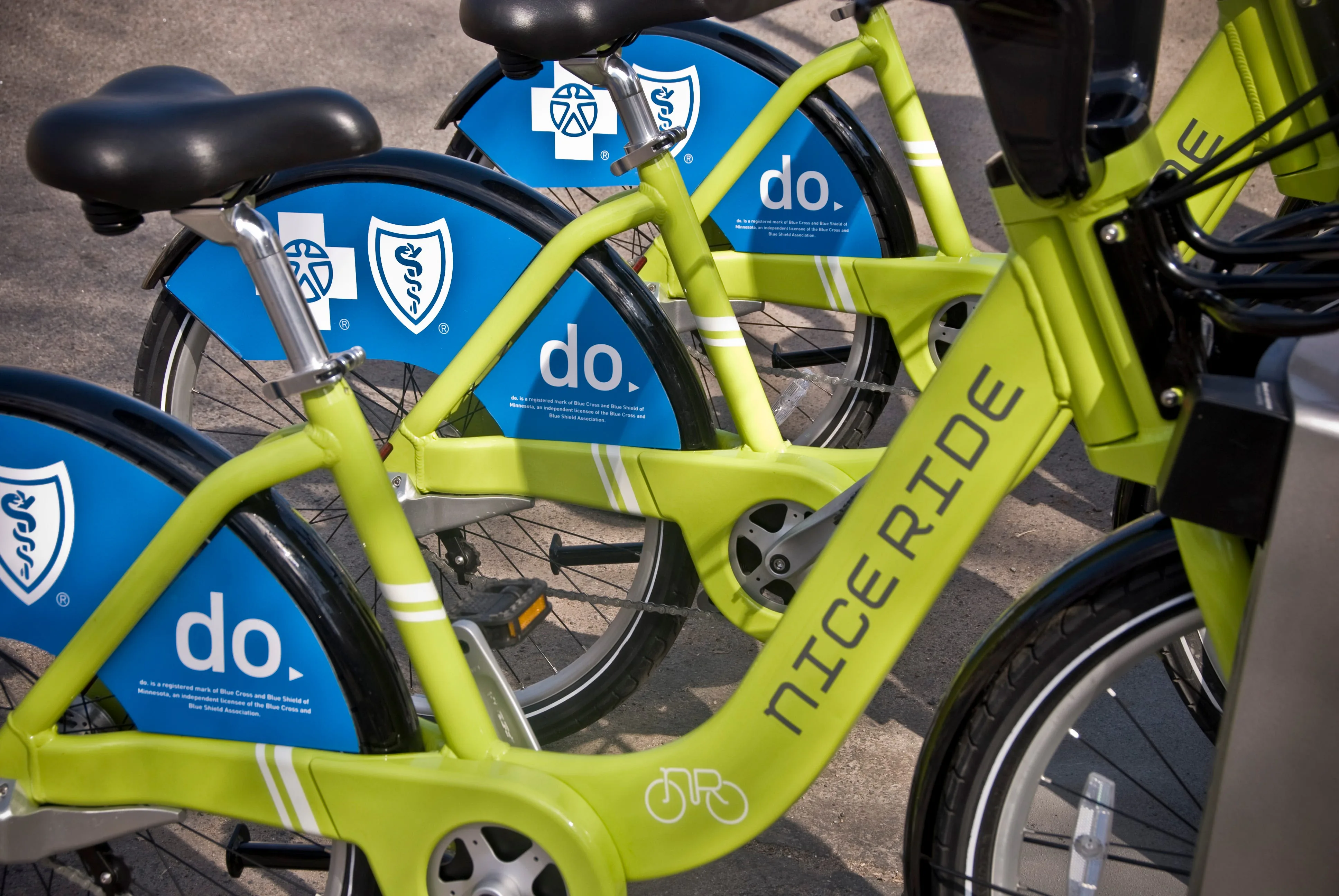 Nice Ride — Bike-sharing program in the Twin Cities, Minnesota.